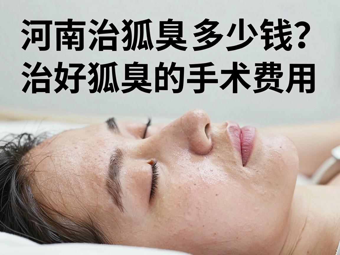 河南治狐臭手术一般多少钱？治好狐臭的手术费用，这篇给你讲透