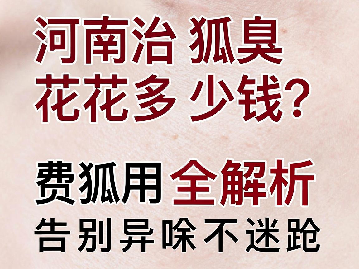 河南治狐臭花多少钱?治狐臭费用全解析,告别异味不迷路 河南治狐臭花多少钱?治狐臭费用全解析,告别异味不迷路
