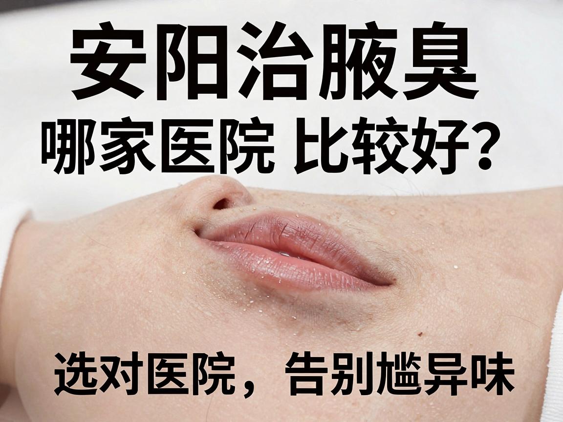 安阳治腋臭哪家医院比较好?选对医院,告别尴尬异味 安阳治腋臭哪家医院比较好?选对医院,告别尴尬异味
