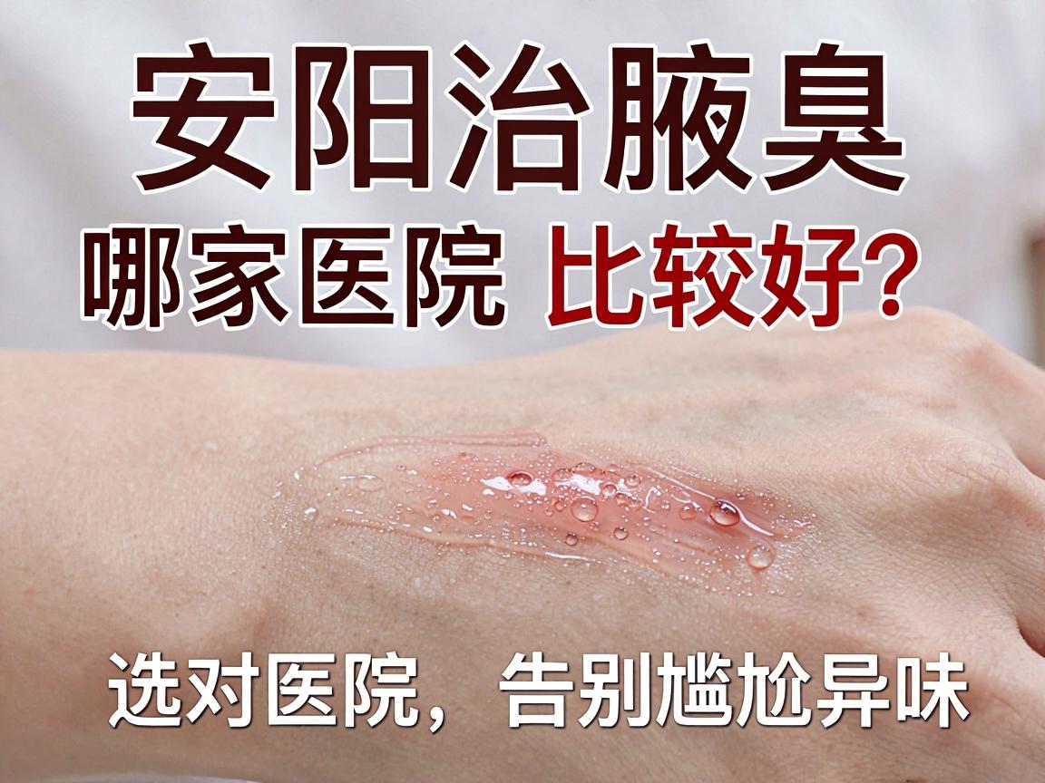安阳治腋臭哪家医院比较好?选对医院,告别尴尬异味 安阳治腋臭哪家医院比较好?选对医院,告别尴尬异味