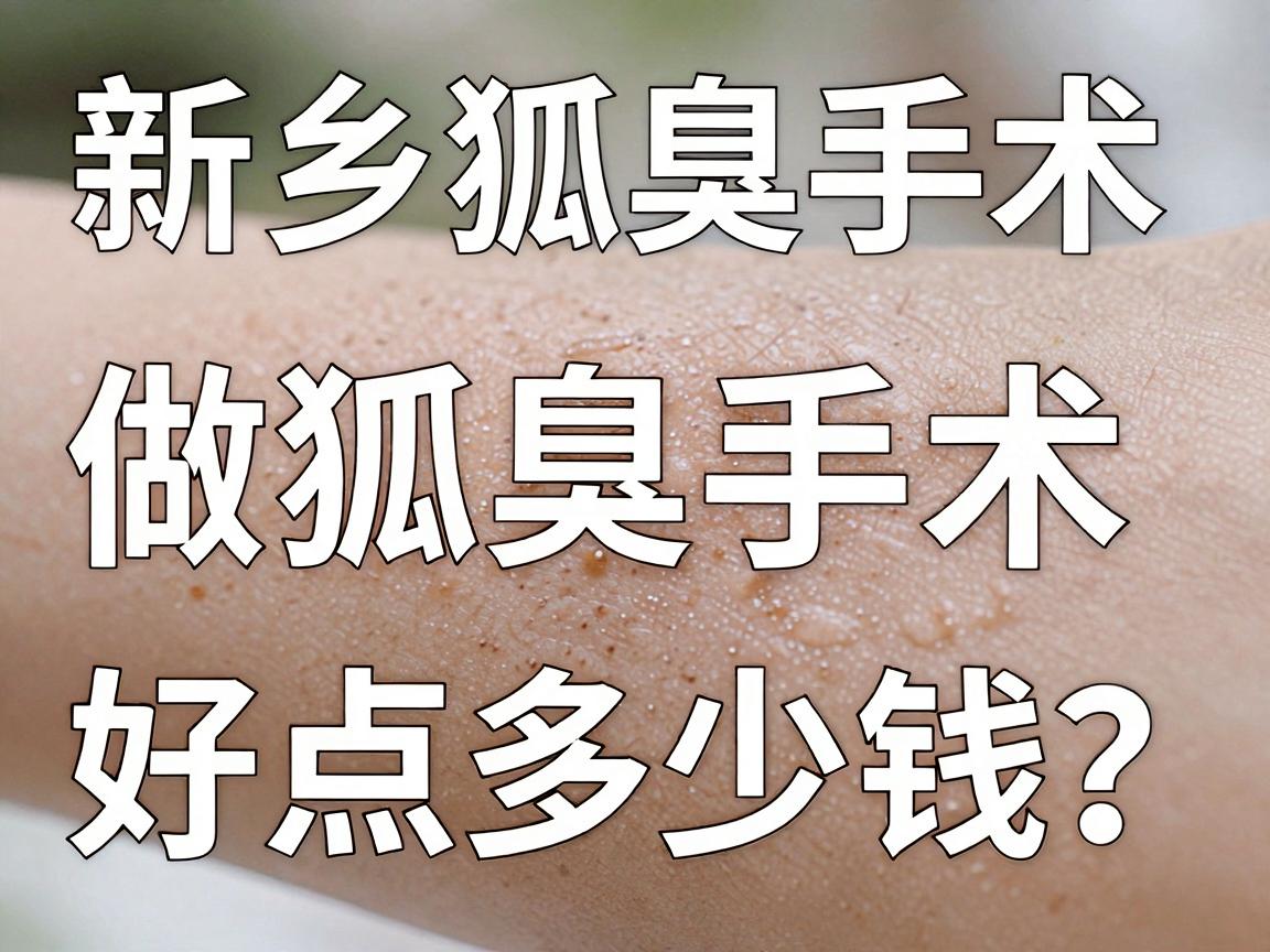新乡做狐臭手术好点多少钱?新乡狐臭手术费用与医院选择全解析 新乡做狐臭手术好点多少钱?新乡狐臭手术费用与医院选择全解析