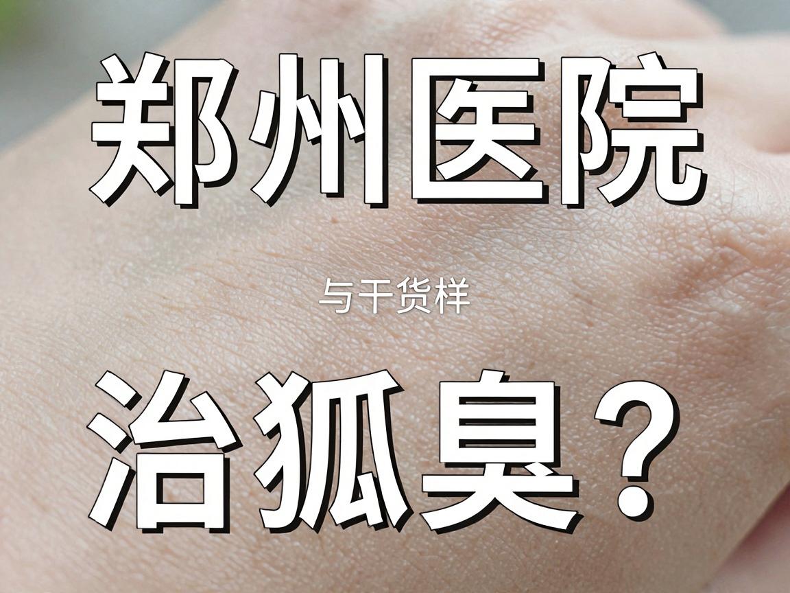 治狐臭郑州医院怎么样？郑州医院治狐臭，真实体验与干货分享