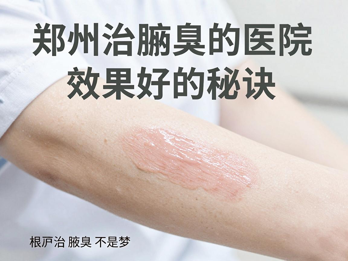 郑州治腋臭的医院效果好的秘诀,从专业医院到科学护理,根治腋臭不是梦 郑州治腋臭的医院效果好的秘诀,从专业医院到科学护理,根治腋臭不是梦