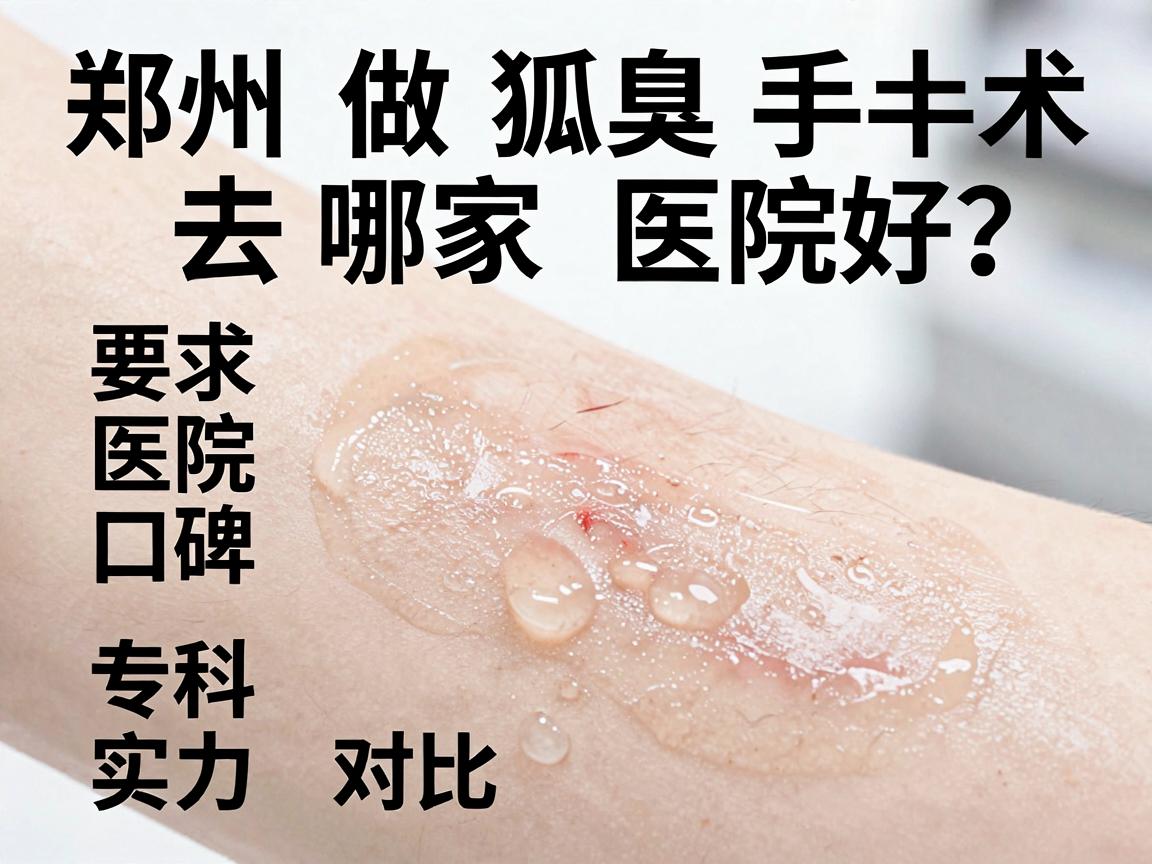 郑州做狐臭手术去哪家医院好?医院口碑与专科实力对比 郑州做狐臭手术去哪家医院好?医院口碑与专科实力对比