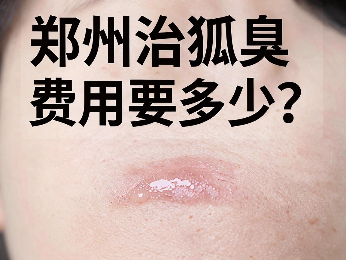 郑州治狐臭费用要多少？一文看懂狐臭治疗费用的真实账本