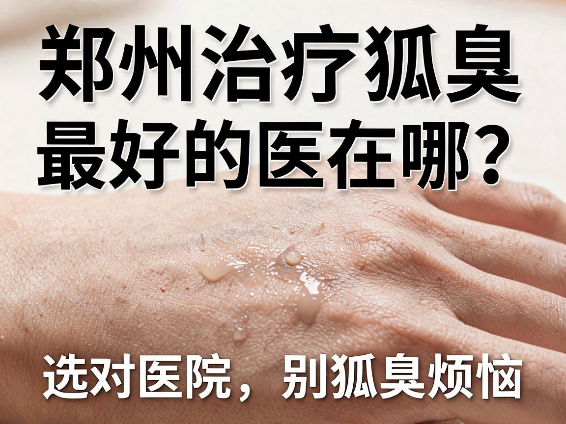郑州治疗狐臭最好的医院在哪？选对医院，告别狐臭烦恼