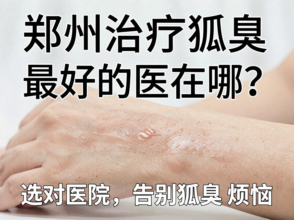 郑州治疗狐臭最好的医院在哪？选对医院，告别狐臭烦恼
