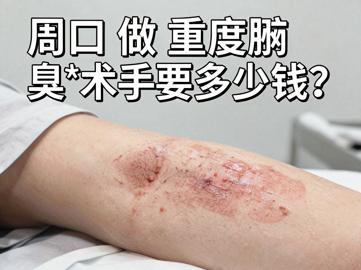 周口做重度腋臭手术要多少钱？一文讲清手术费用与价值真相