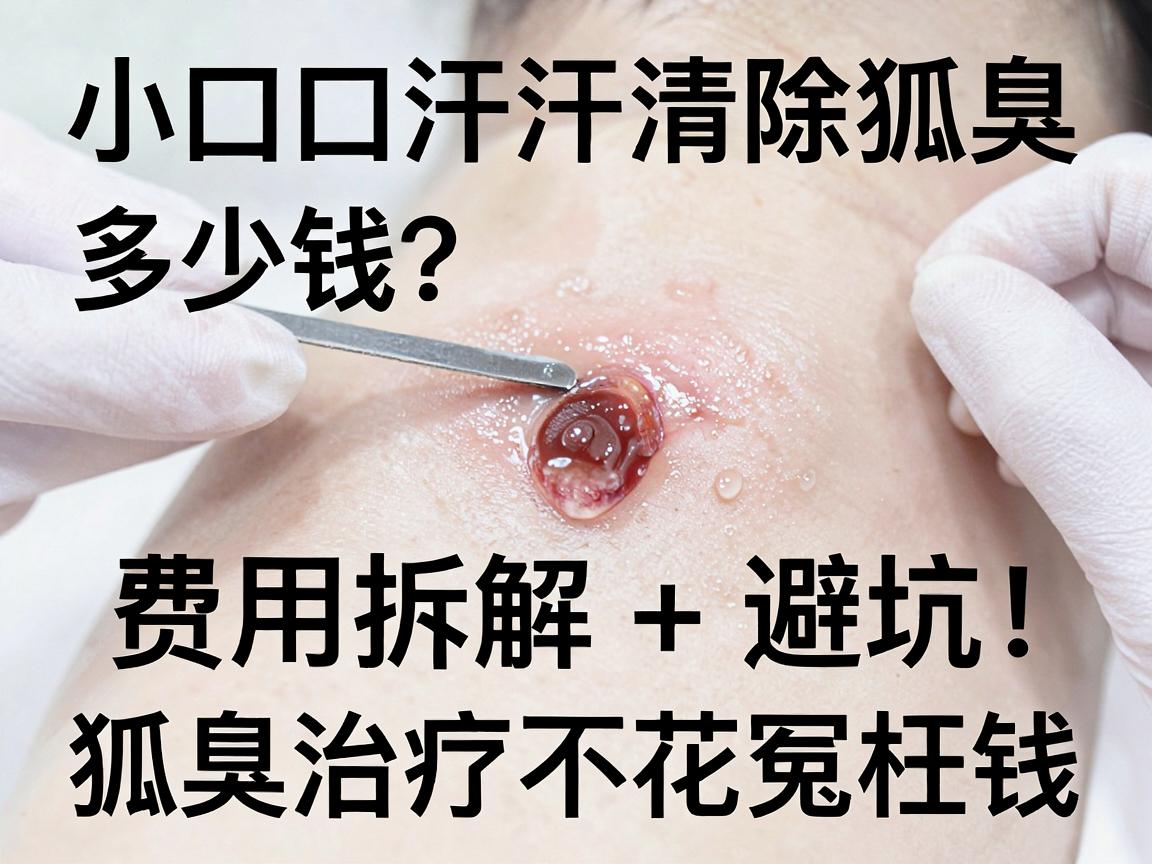 小切口汗腺清除治疗狐臭多少钱?费用拆解+避坑指南,狐臭治疗不花冤枉钱 小切口汗腺清除治疗狐臭多少钱?费用拆解+避坑指南,狐臭治疗不花冤枉钱
