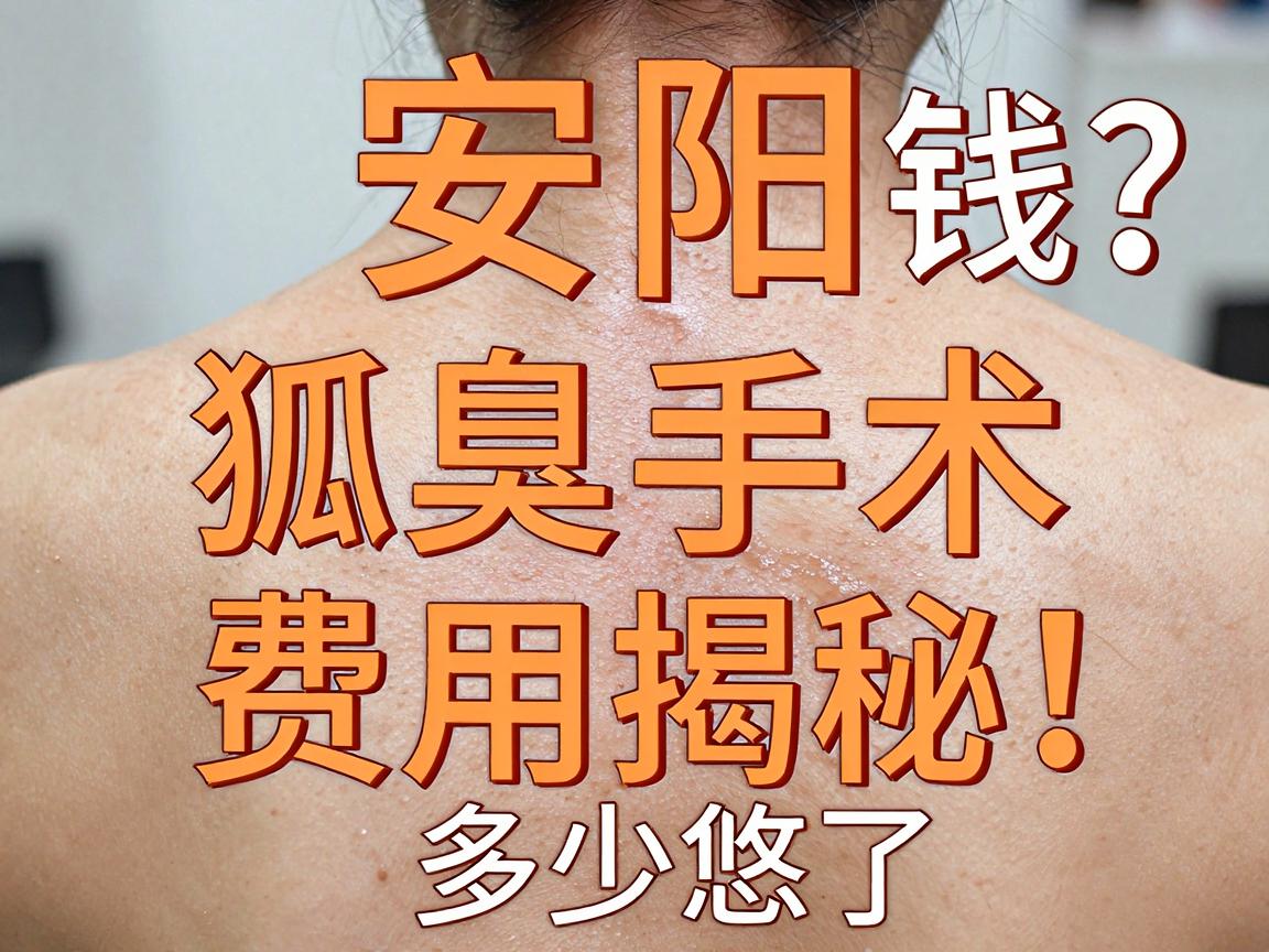 安阳狐臭治疗多少钱?狐臭手术费用揭秘,别再被低价忽悠了 安阳狐臭治疗多少钱?狐臭手术费用揭秘,别再被低价忽悠了
