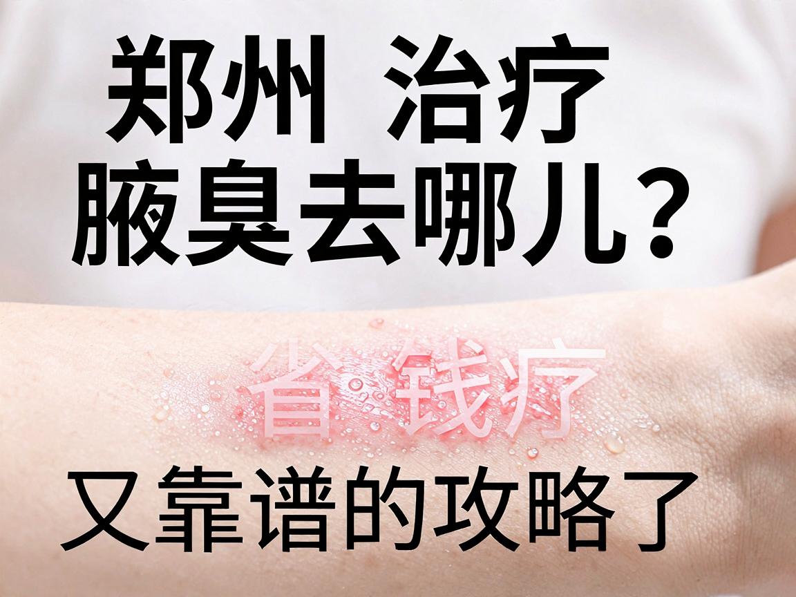 郑州治疗腋臭去哪儿?郑州腋臭治疗省钱又靠谱的攻略来了 郑州治疗腋臭去哪儿?郑州腋臭治疗省钱又靠谱的攻略来了
