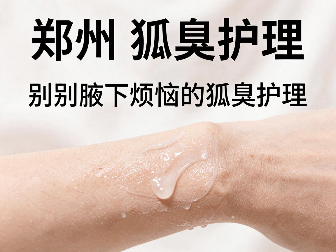郑州狐臭护理,科学狐臭护理,告别腋下烦恼的狐臭护理指南 郑州狐臭护理,科学狐臭护理,告别腋下烦恼的狐臭护理指南