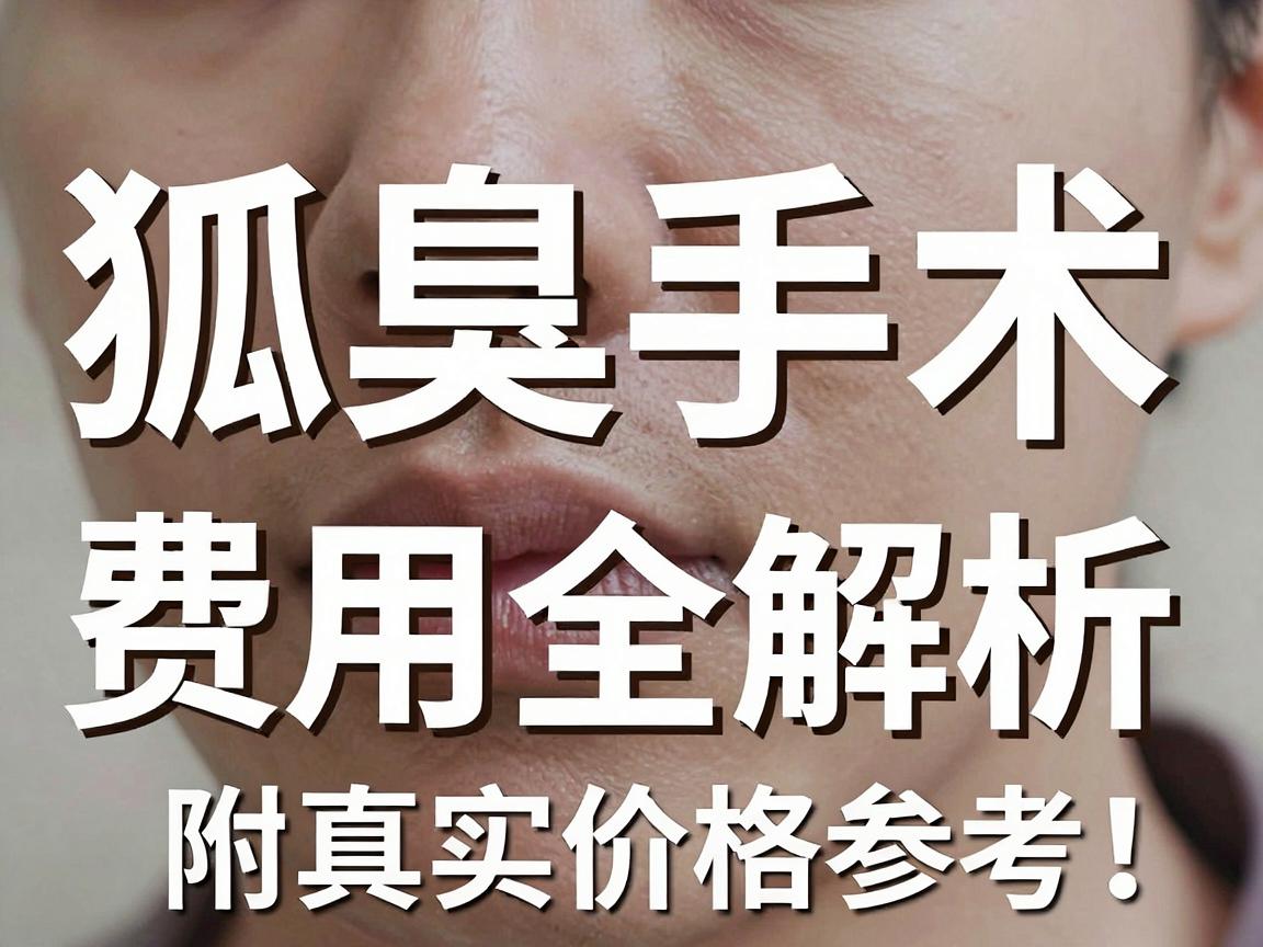 安阳狐臭手术多少钱?狐臭手术费用全解析,附真实价格参考 安阳狐臭手术多少钱?狐臭手术费用全解析,附真实价格参考