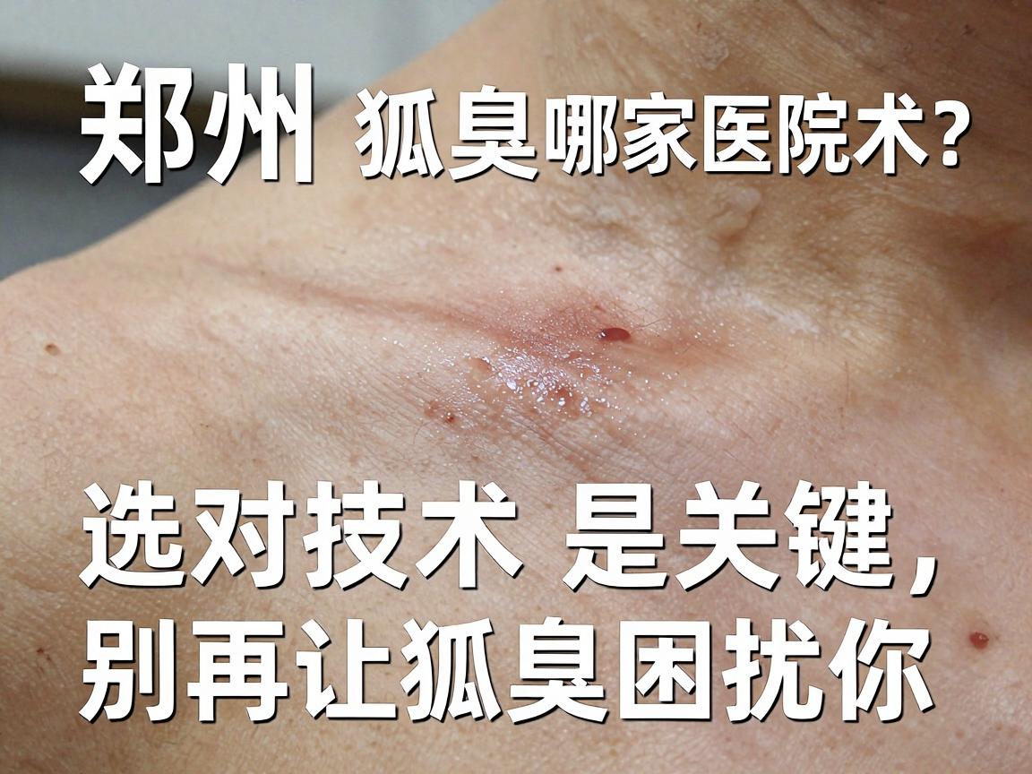 郑州狐臭手术哪家医院好？选对技术是关键，别再让狐臭困扰你