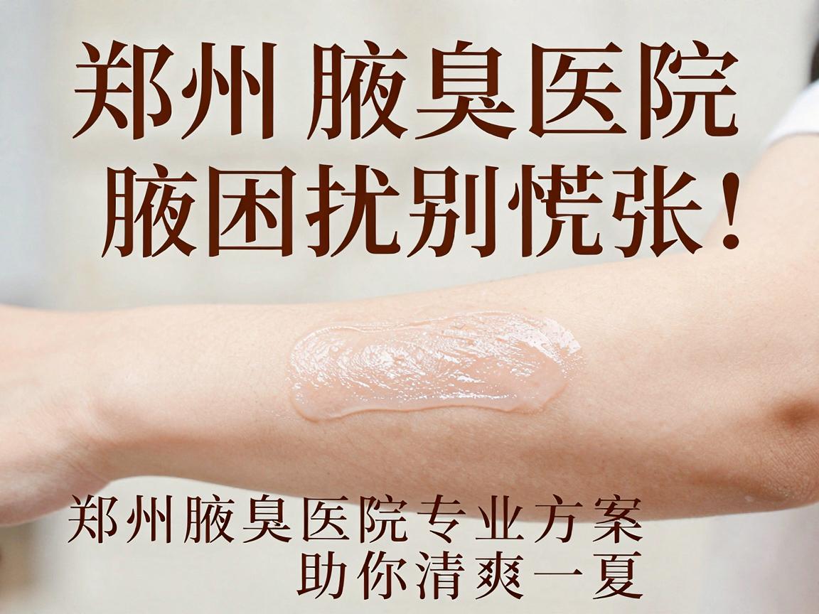 郑州腋臭医院,腋臭困扰别慌张,郑州腋臭医院专业方案助你清爽一夏 郑州腋臭医院,腋臭困扰别慌张,郑州腋臭医院专业方案助你清爽一夏