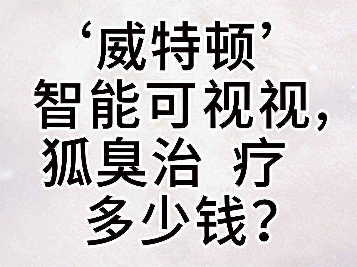 威特顿智能可视狐臭治疗多少钱?揭秘狐臭治疗费用与智能可视技术价值 威特顿智能可视狐臭治疗多少钱?揭秘狐臭治疗费用与智能可视技术价值