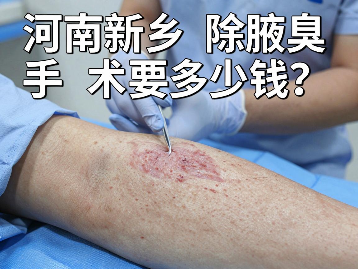 河南新乡除腋臭手术要多少钱？一文说清新乡除腋臭费用真相