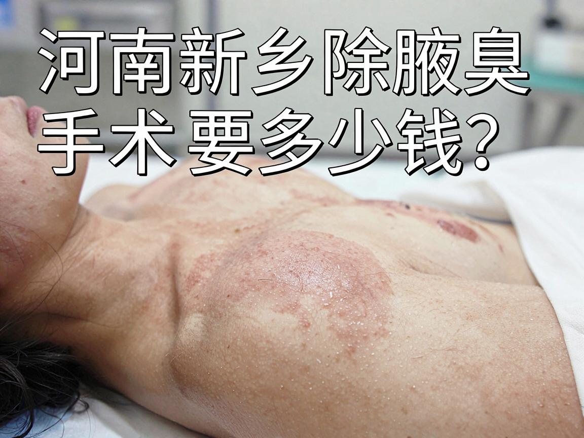 河南新乡除腋臭手术要多少钱？一文说清新乡除腋臭费用真相