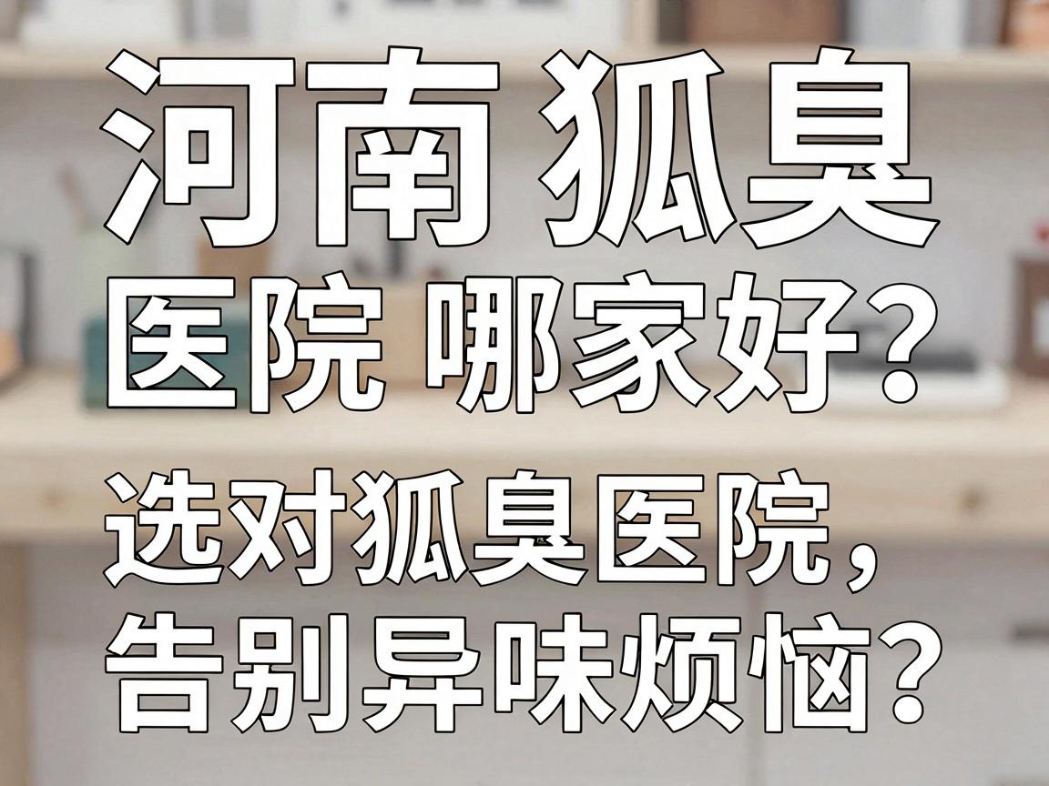 河南狐臭医院哪家好?选对狐臭医院,告别异味烦恼,这份河南狐臭医院攻略请收好 河南狐臭医院哪家好?选对狐臭医院,告别异味烦恼,这份河南狐臭医院攻略请收好