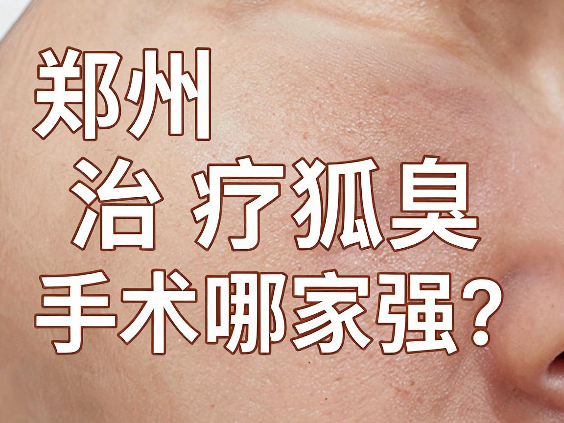 郑州治疗狐臭手术哪家强？专业解析郑州狐臭手术医院选择指南
