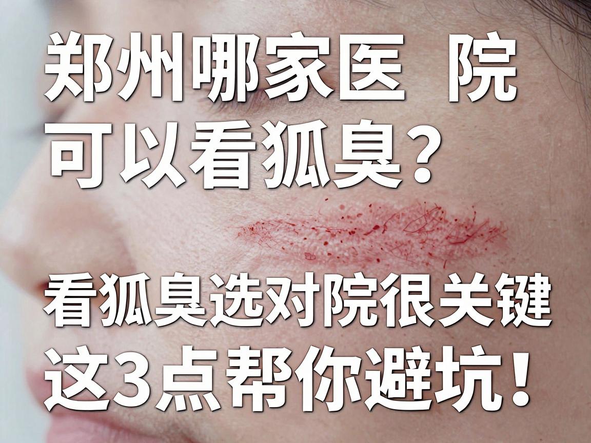 郑州哪家医院可以看狐臭?看狐臭选对医院很关键,这3点帮你避坑! 郑州哪家医院可以看狐臭?看狐臭选对医院很关键,这3点帮你避坑!