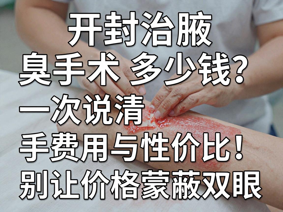 开封治腋臭手术多少钱?一次说清手术费用与性价比,别让价格蒙蔽双眼 开封治腋臭手术多少钱?一次说清手术费用与性价比,别让价格蒙蔽双眼