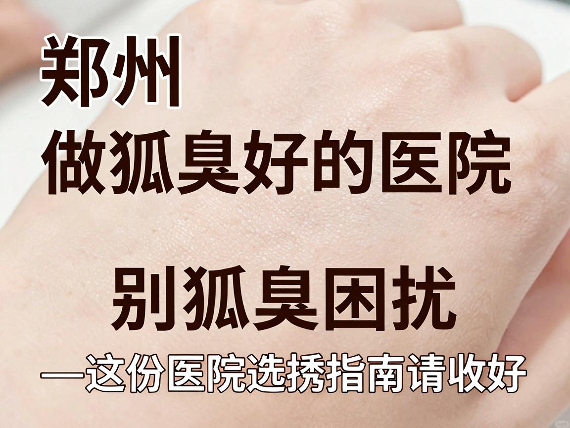 郑州做狐臭好的医院,选对医院才能告别狐臭困扰—这份医院选择指南请收好 郑州做狐臭好的医院,选对医院才能告别狐臭困扰—这份医院选择指南请收好
