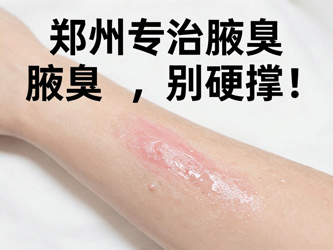郑州专治腋臭，腋臭问题别硬撑！这些护理真相一次说清