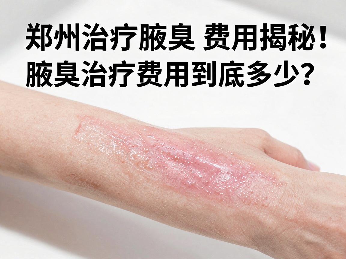 郑州治疗腋臭费用揭秘,腋臭治疗费用到底多少?别让费用成为你的困扰! 郑州治疗腋臭费用揭秘,腋臭治疗费用到底多少?别让费用成为你的困扰!